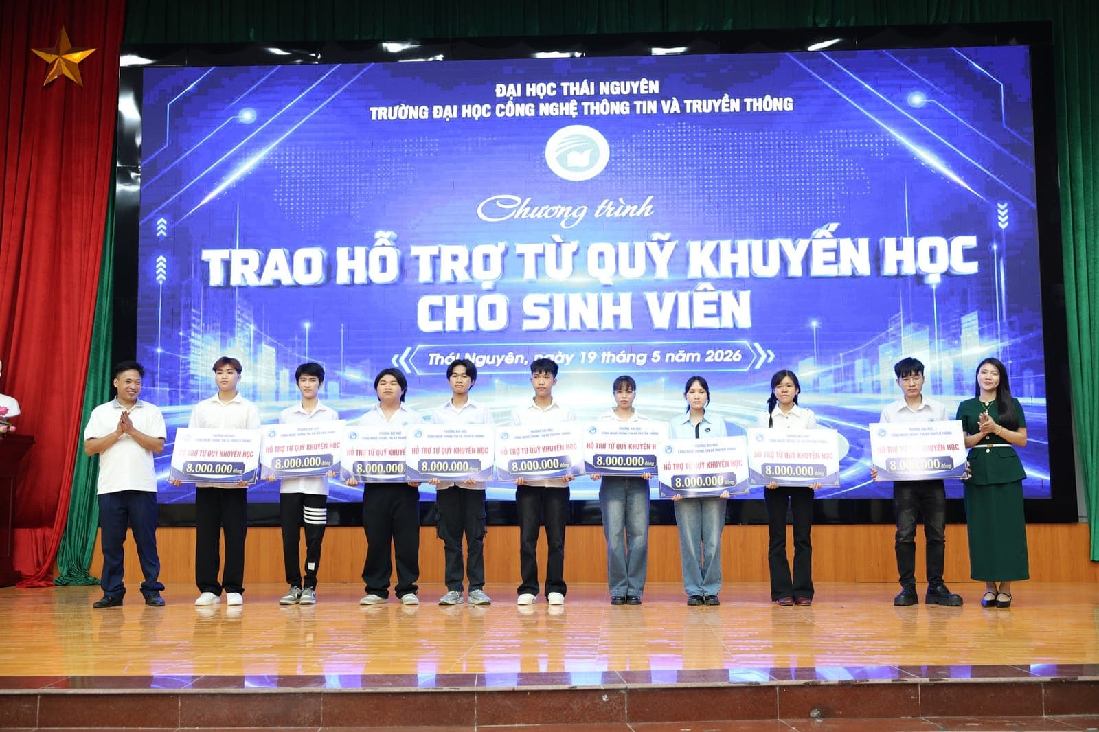 💙 480 từ quỹ khuyến học ICTU: Khi cựu sinh viên quay về nâng bước thế hệ sau 💙