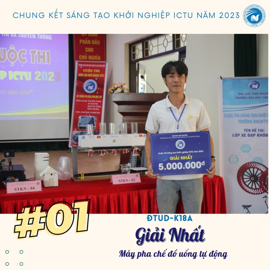 Cuộc thi sáng tạo khởi nghiệp ICTU năm 2023 - 03/11/2025